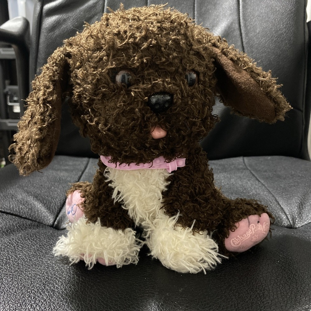Cabbage Patch Kids‎ Adoptimals Lots of Licks Chocolate Lab Puppy Dog Plush RARE